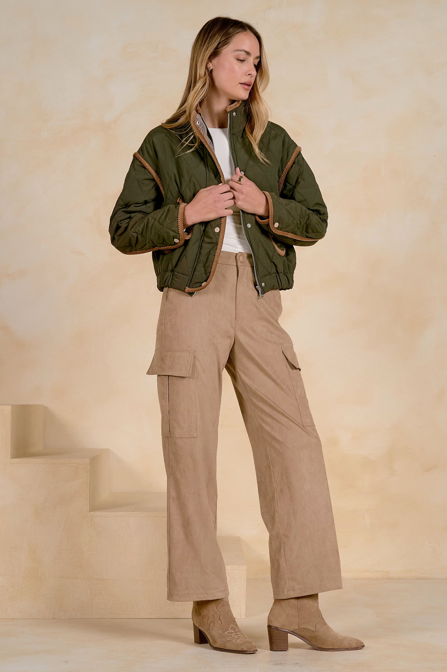 Elan Olive Jacket