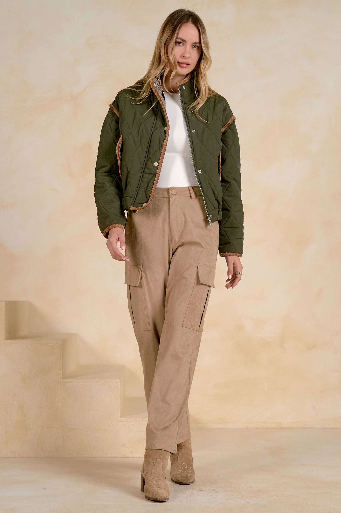 Elan Olive Jacket