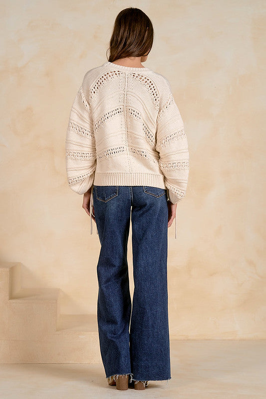 Elan Tie Sweater