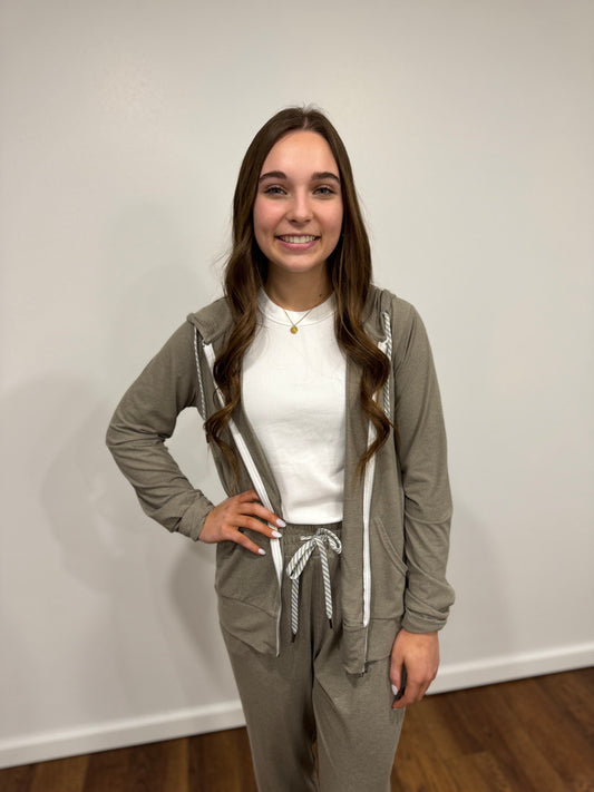 Birch Yoga Zip Sweatshirt