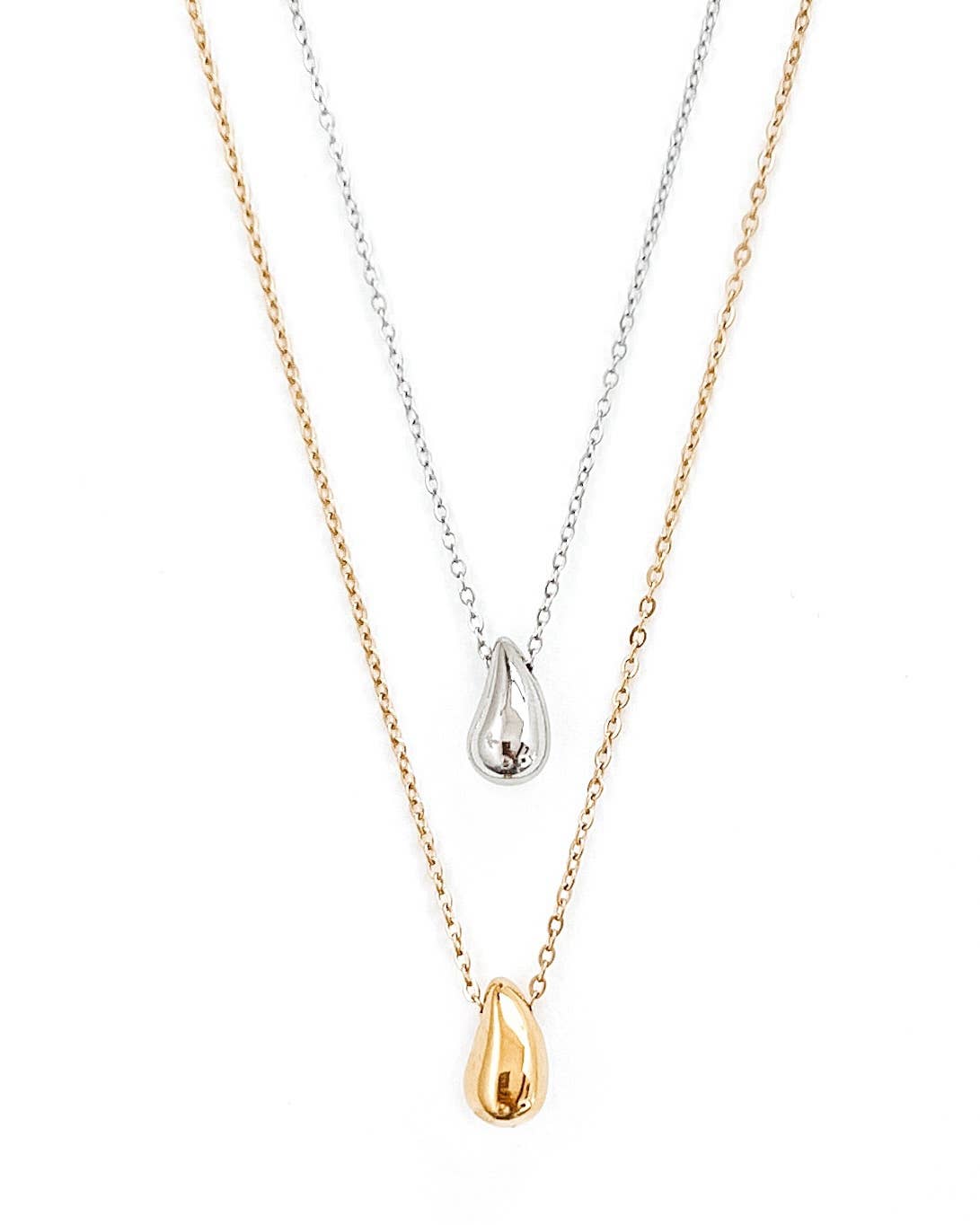 Florence Dainty Teardrop Necklace