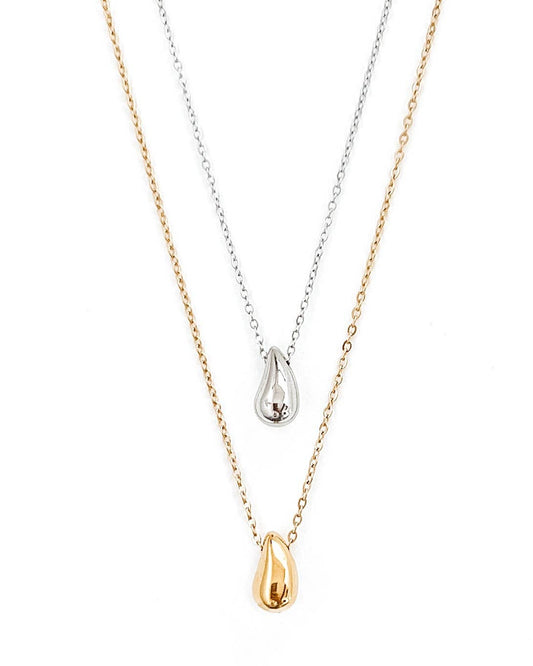 Florence Dainty Teardrop Necklace
