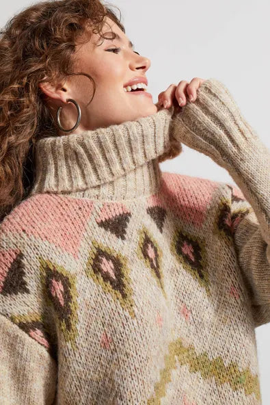 Tribal Geometric Sweater