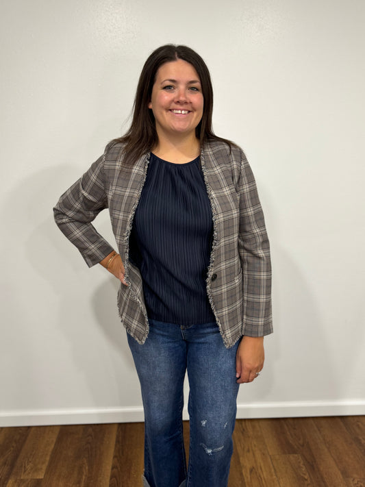 Liverpool Collarless Blazer