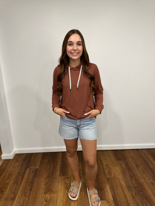 fall hoodie fornia burnt orange