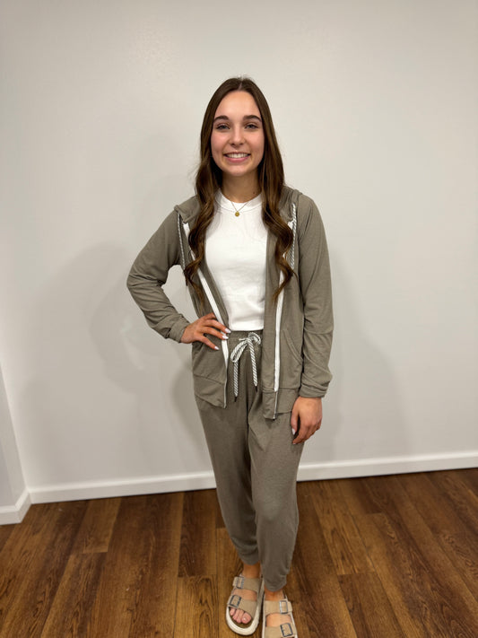 Birch Yoga Zip Sweatshirt