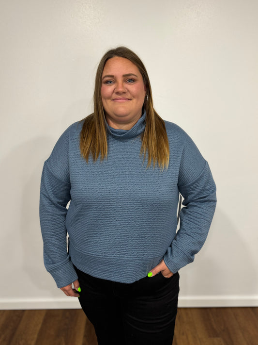 Tribal Funnel Neck Top