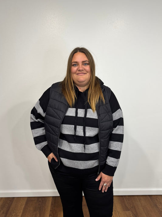 Coco Lux Stripe Sweater