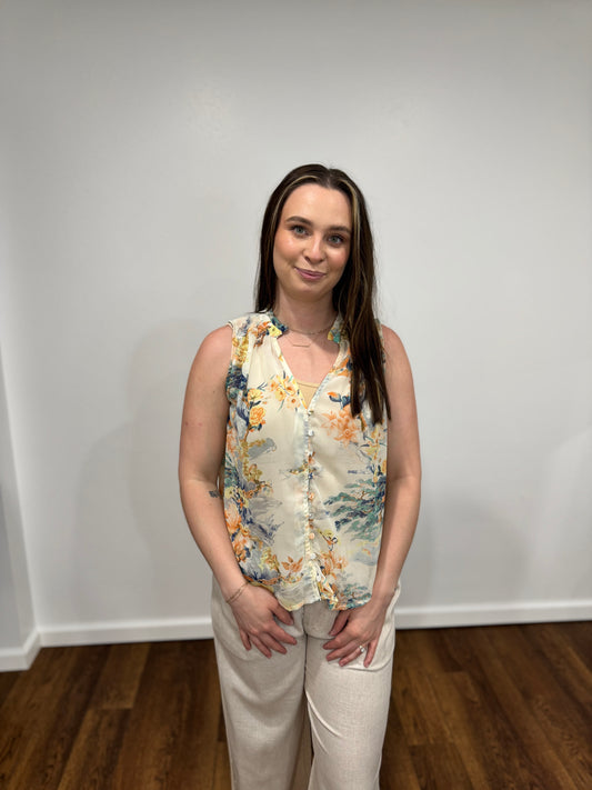 Multi Print Blouse