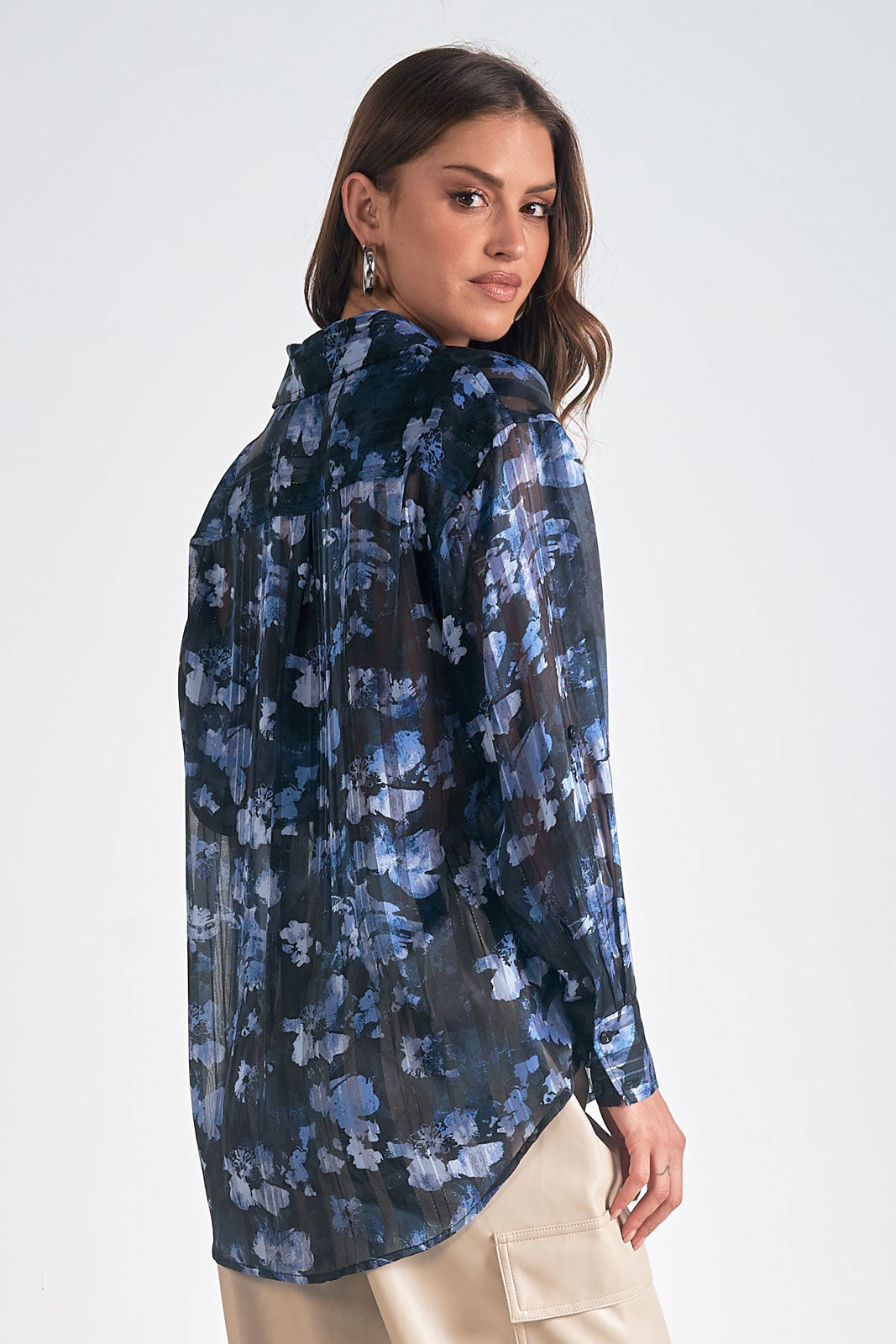 Elan Floral Blouse