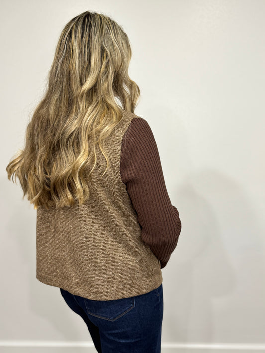 Liverpool Shacket Sweater