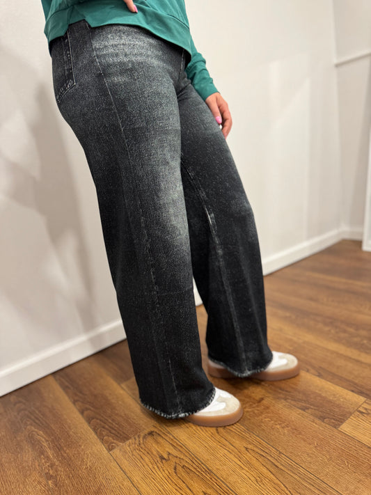 Elan Grey Wash Jeans