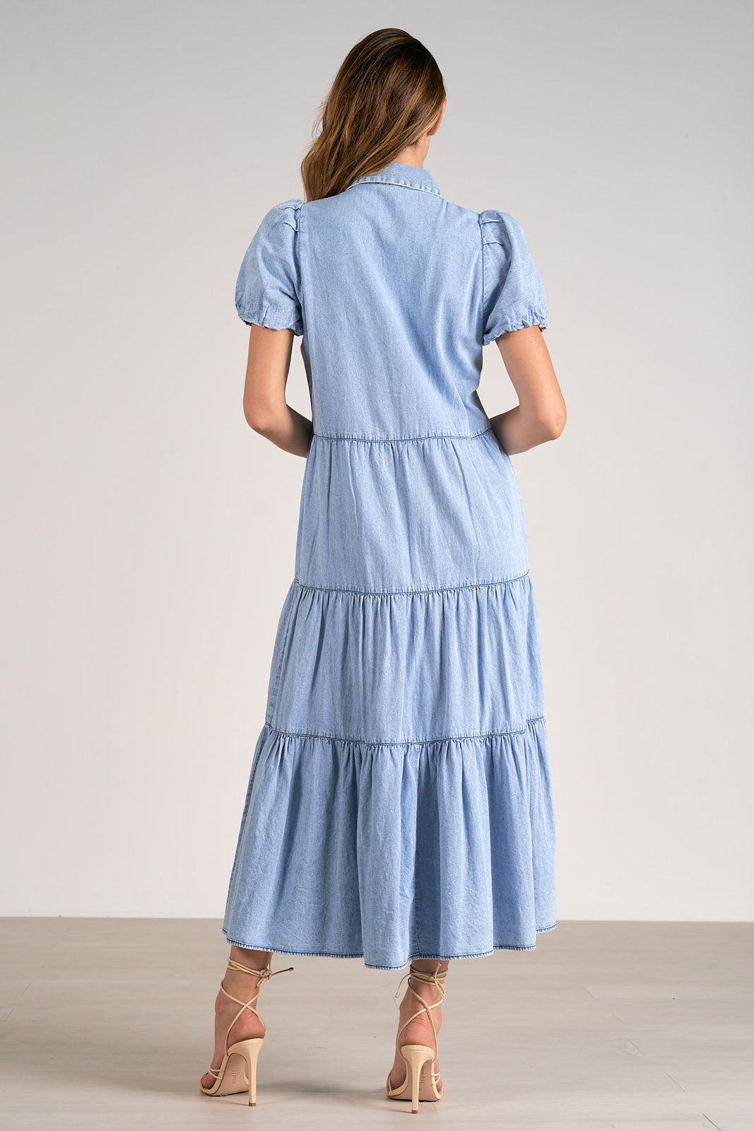 Elan Blue Wash Dress