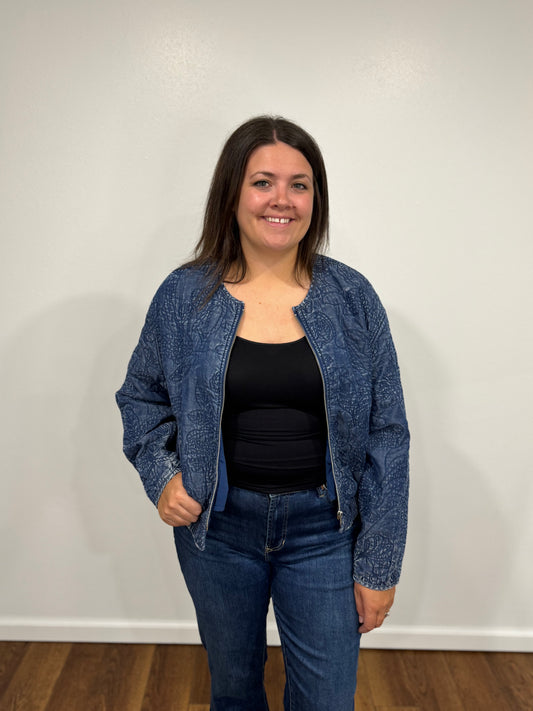 DEX quilted Bomber Jacket