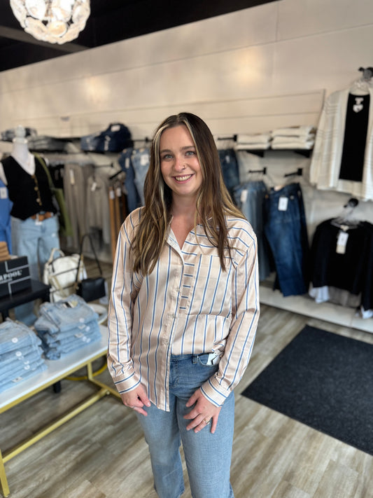 Tribal Shirt with Cuts