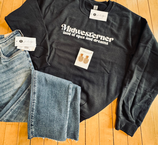Midwesterner Land of Opes and Dreams Crewneck sweatshirt