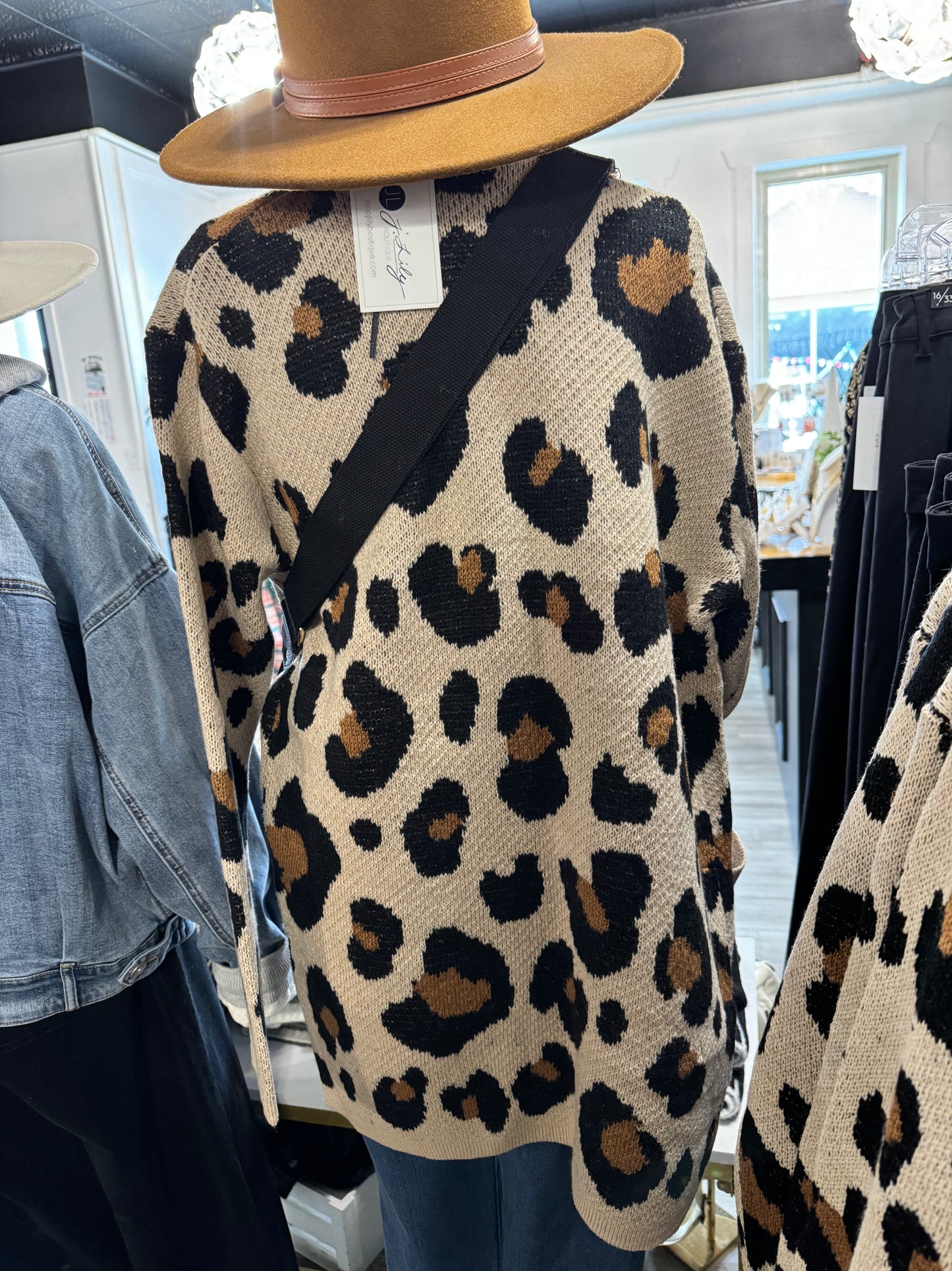 Leopard Cardigan