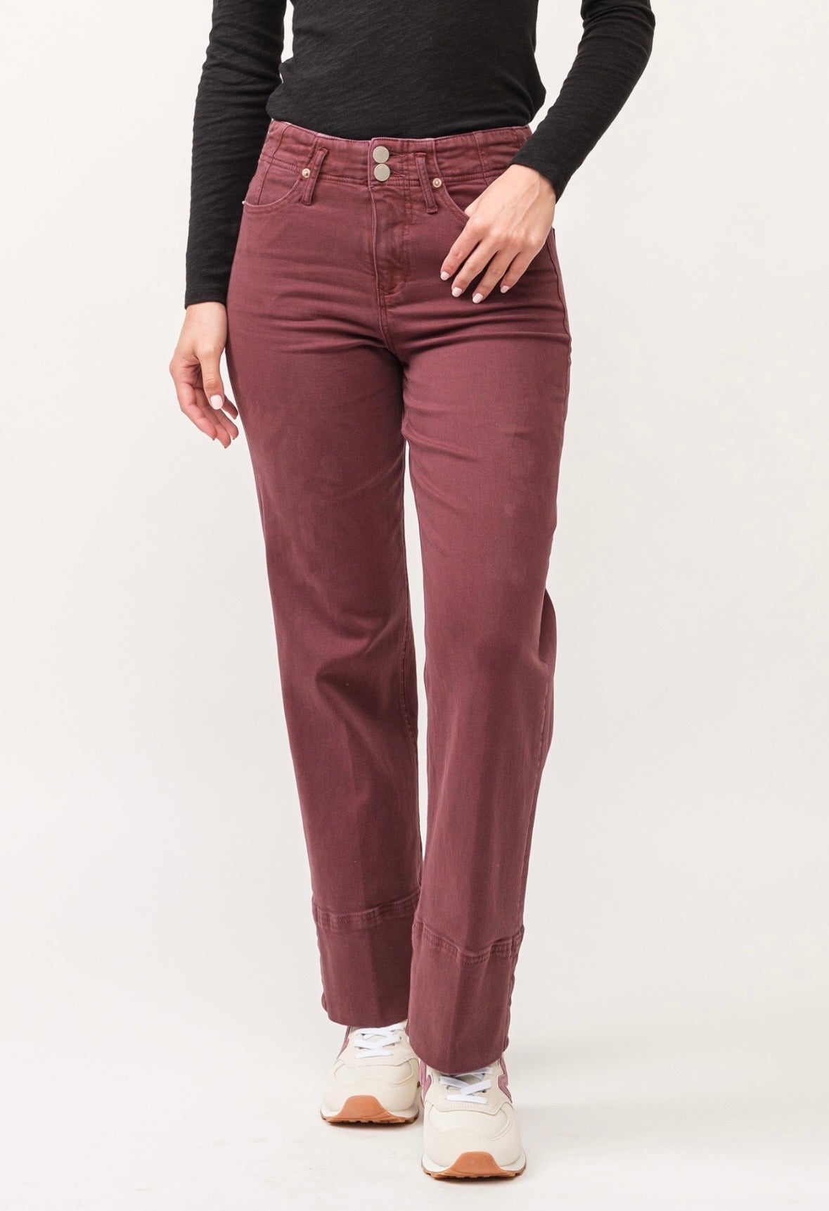 DEAR JOHN Holly Maroon Jean