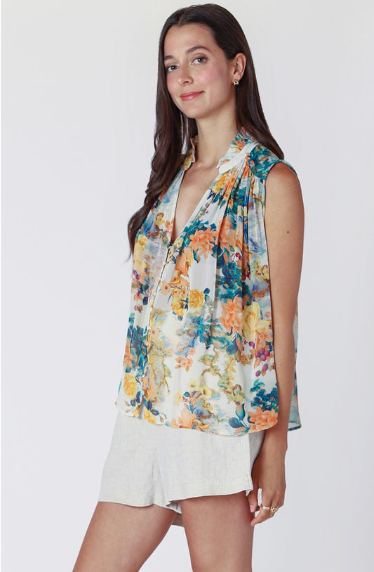Multi Print Blouse