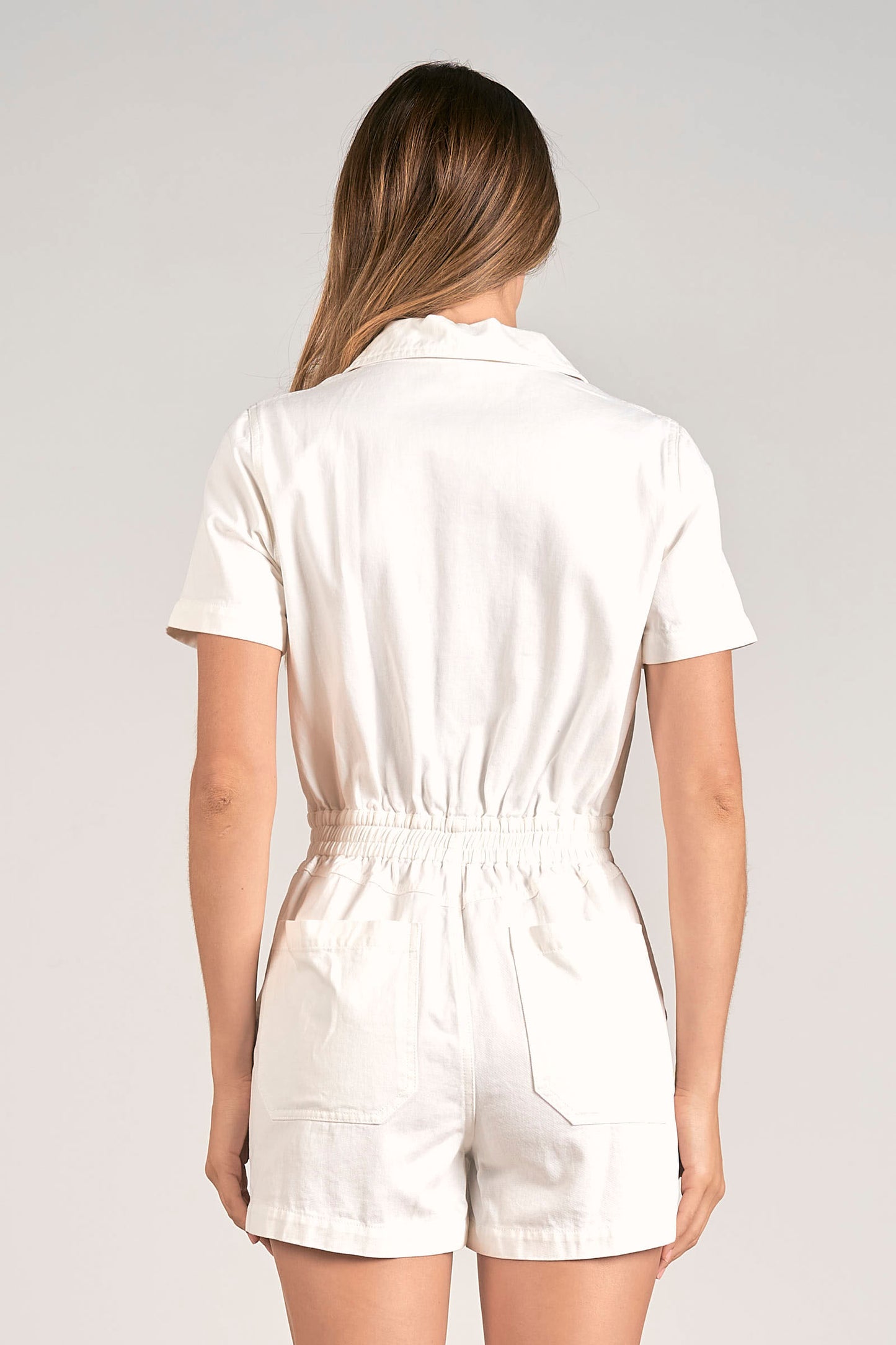 Elan White Romper