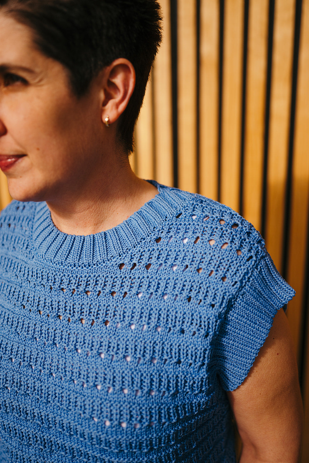Elan Open Knit Sweater