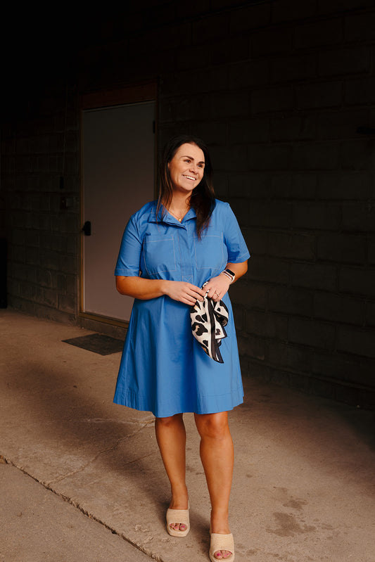 Tribal Placket Dress