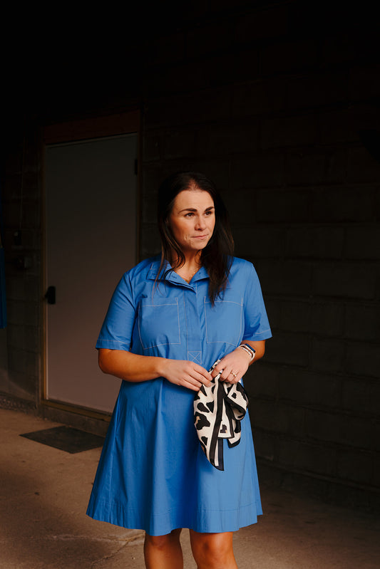 Tribal Placket Dress