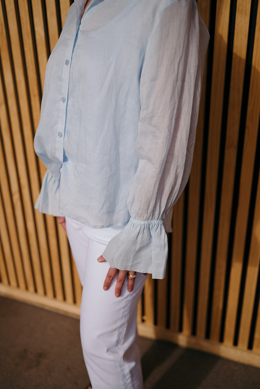 Elan Light Blue Button Down Shirt
