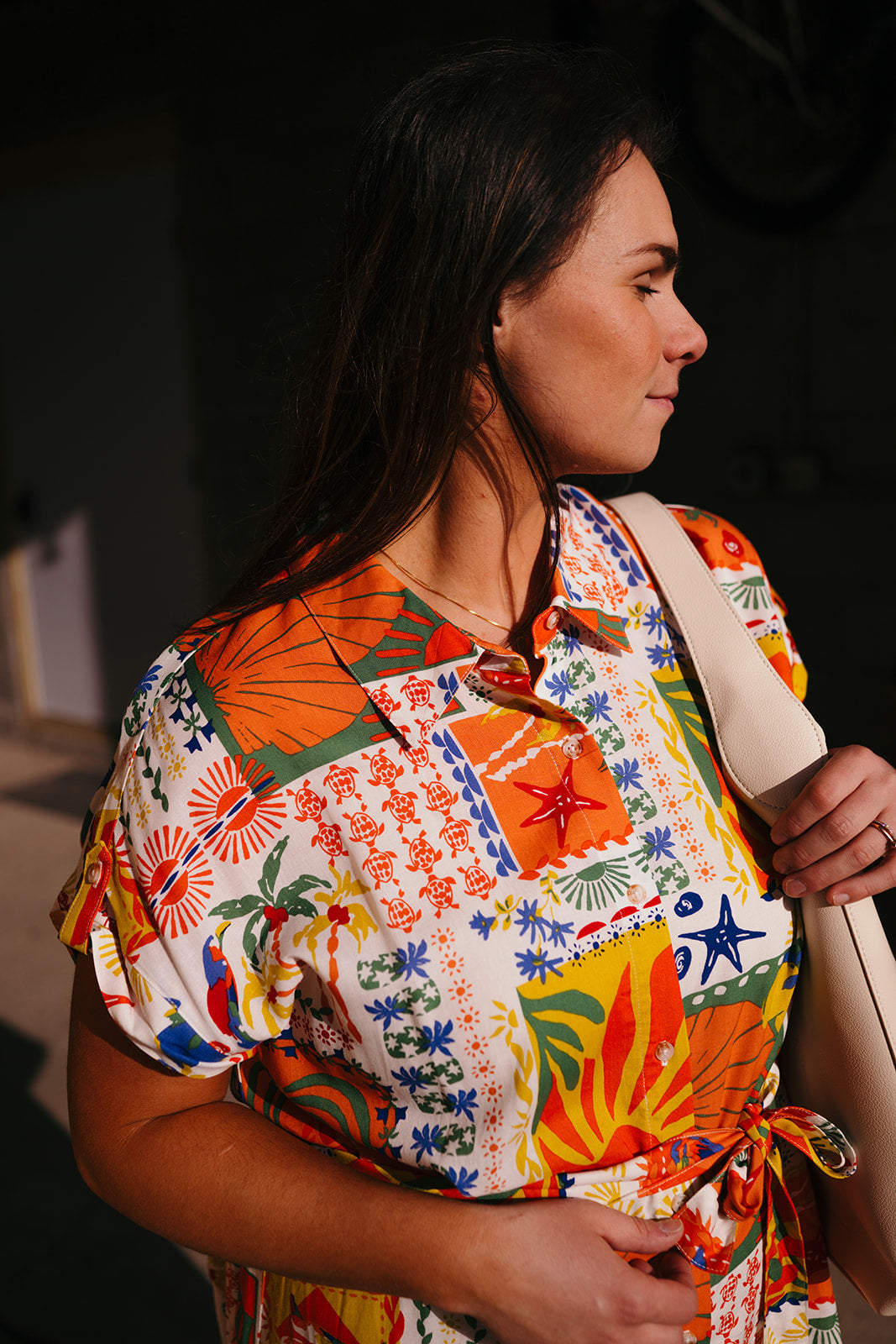Tribal Shirt Dress