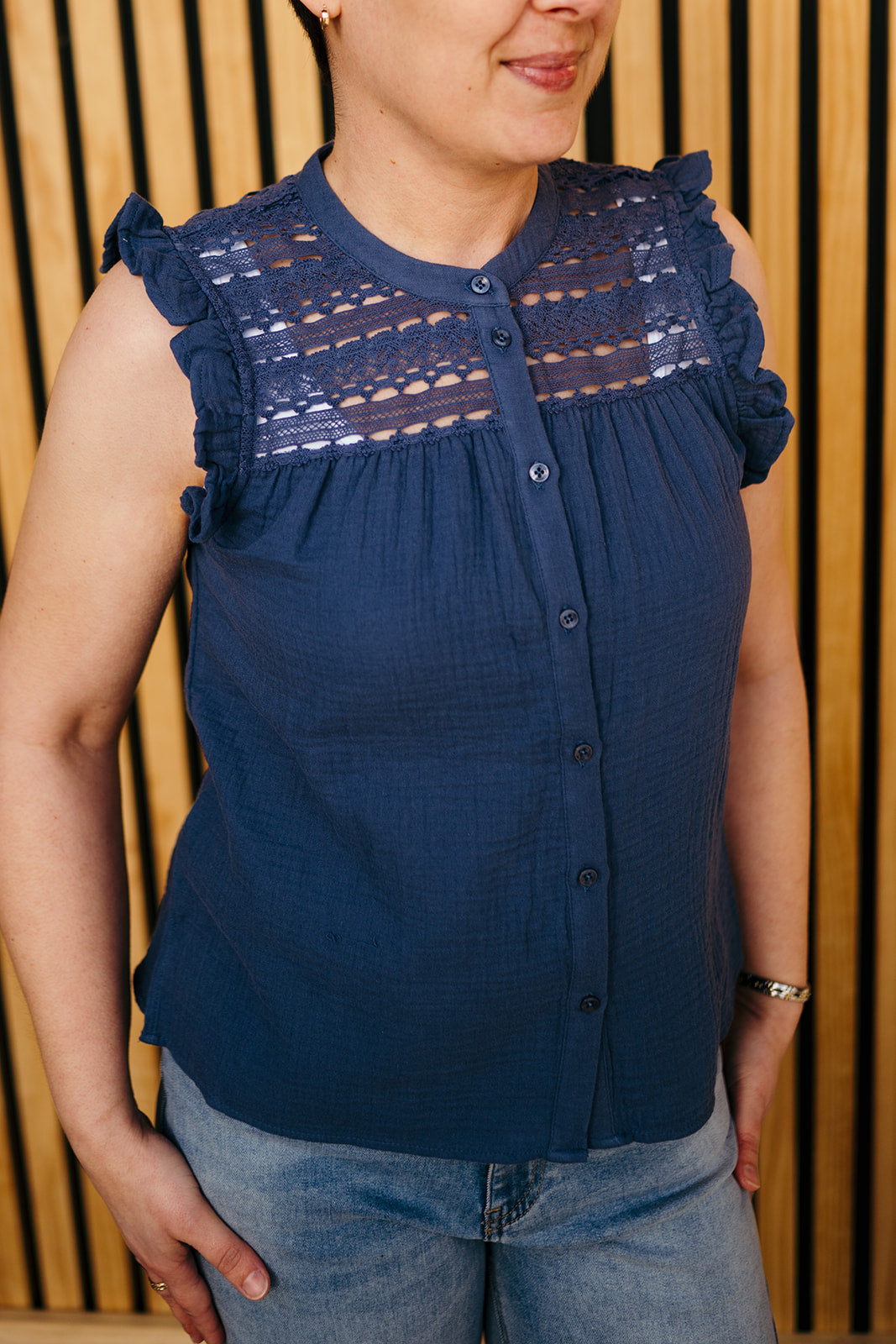 Dex Ruffle Tank