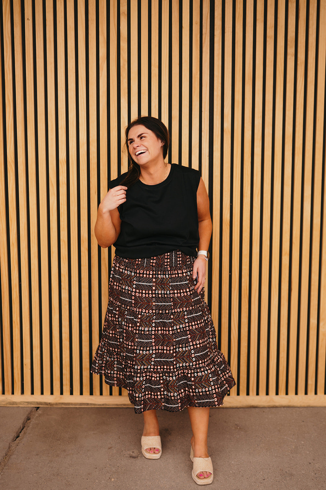 Dex Midi Skirt