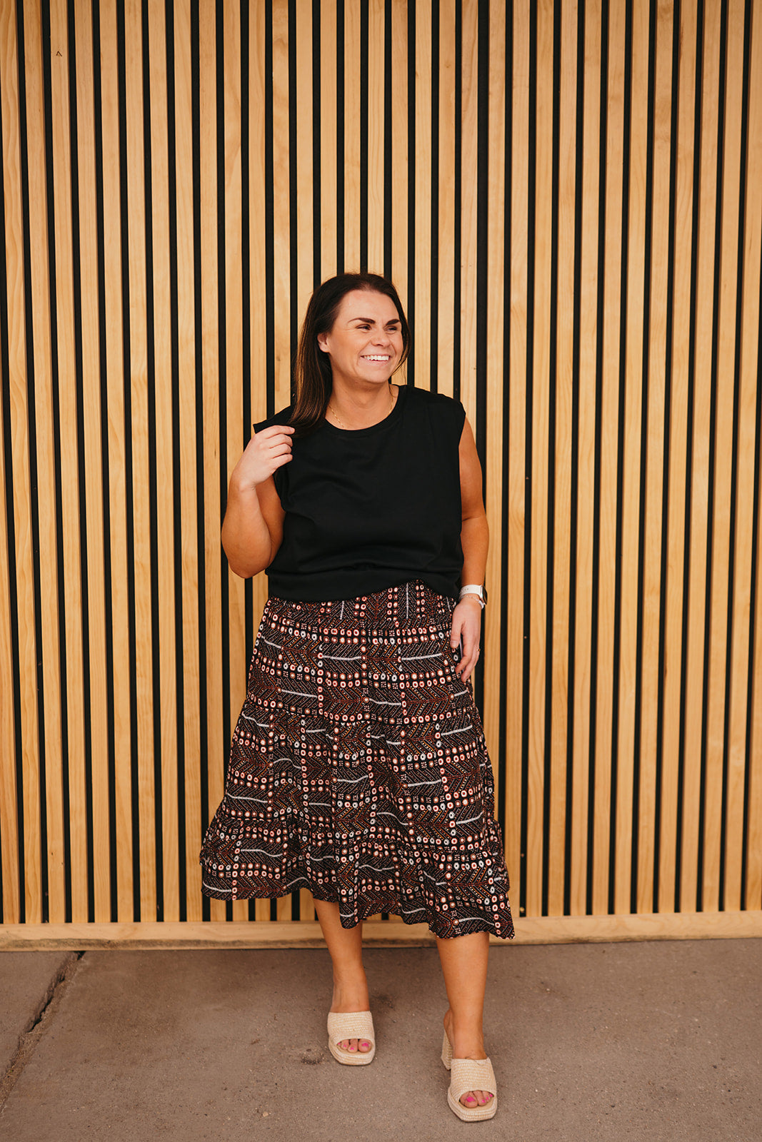 Dex Midi Skirt