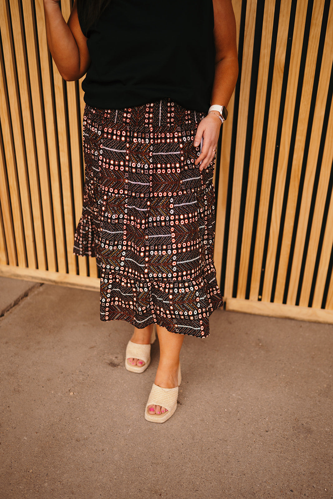 Dex Midi Skirt