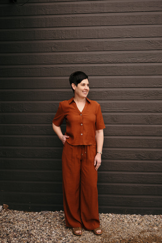 Dex Sienna Wide Leg Pant
