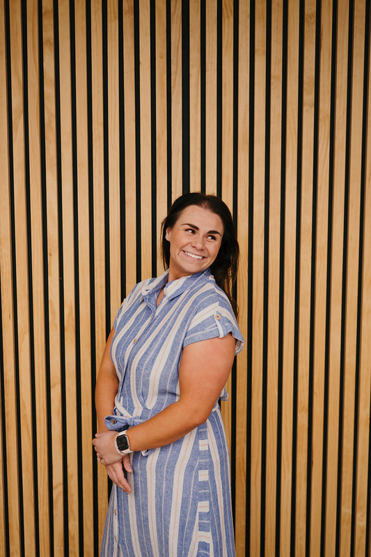 Tribal Stripe Dress