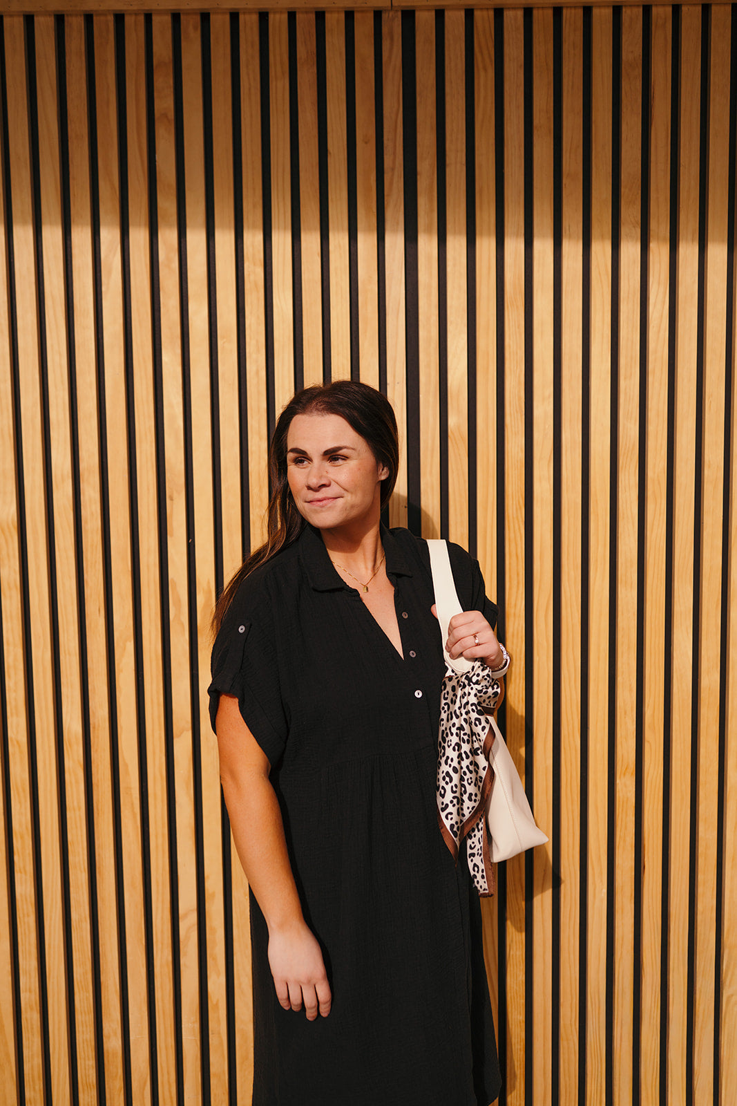 Tribal Flowy Shirt Dress