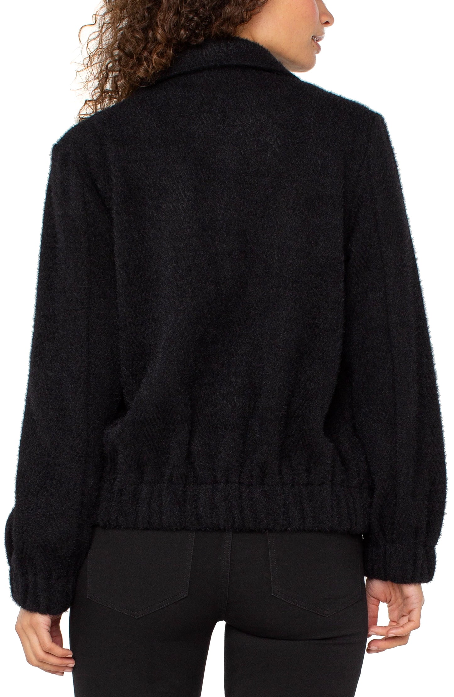 Liverpool Black Bomber Jacket