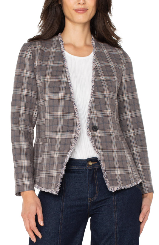 liverpool blazer frayed edge