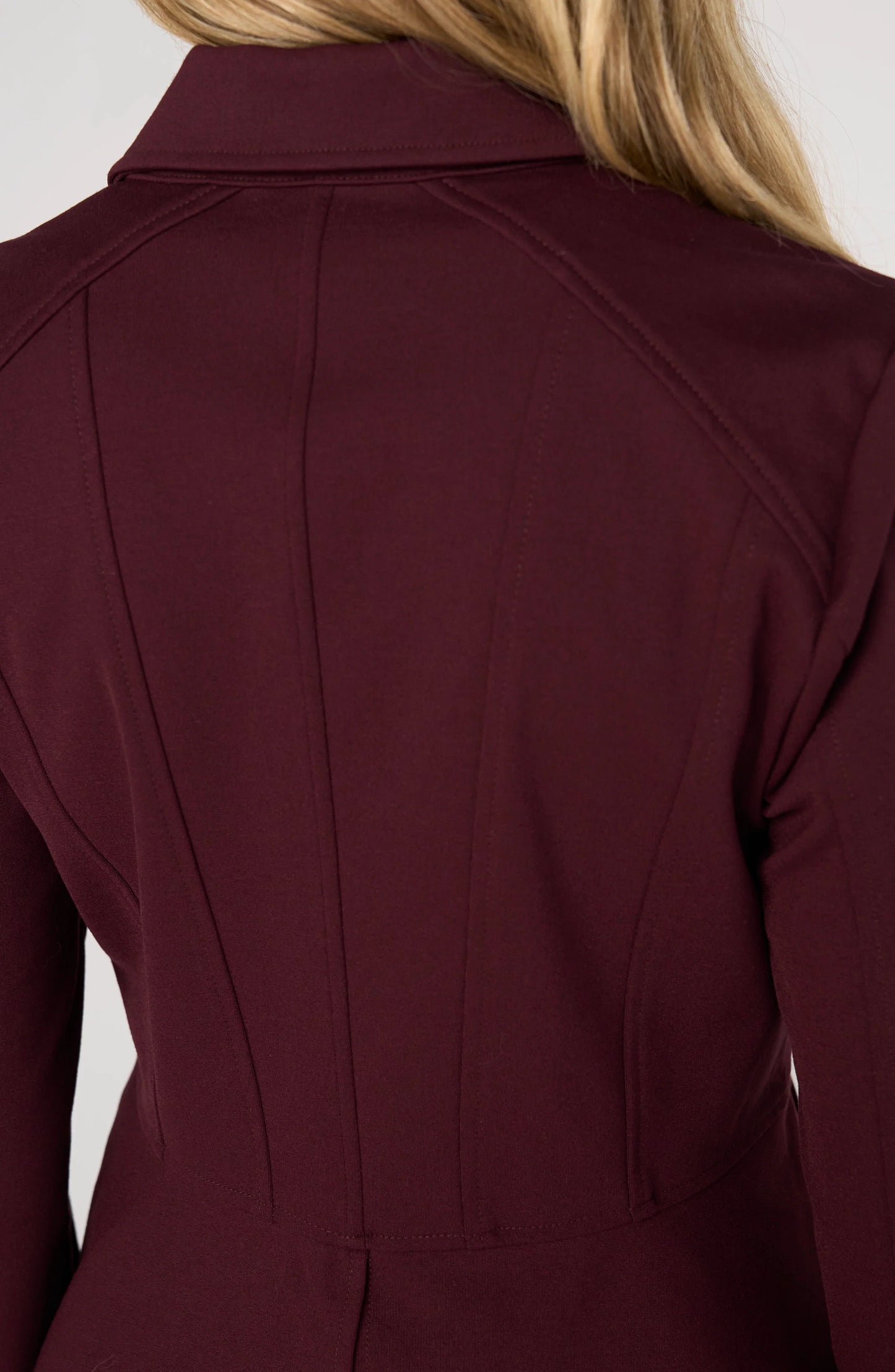 Liverpool Dark Oxford Peplum Jacket