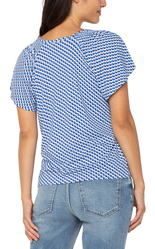 Liverpool Geo Print Blouse