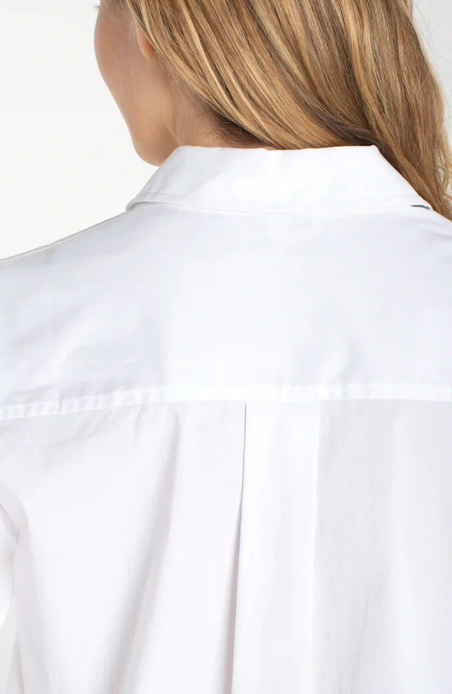 Liverpool White Adjustable Sleeve Blouse