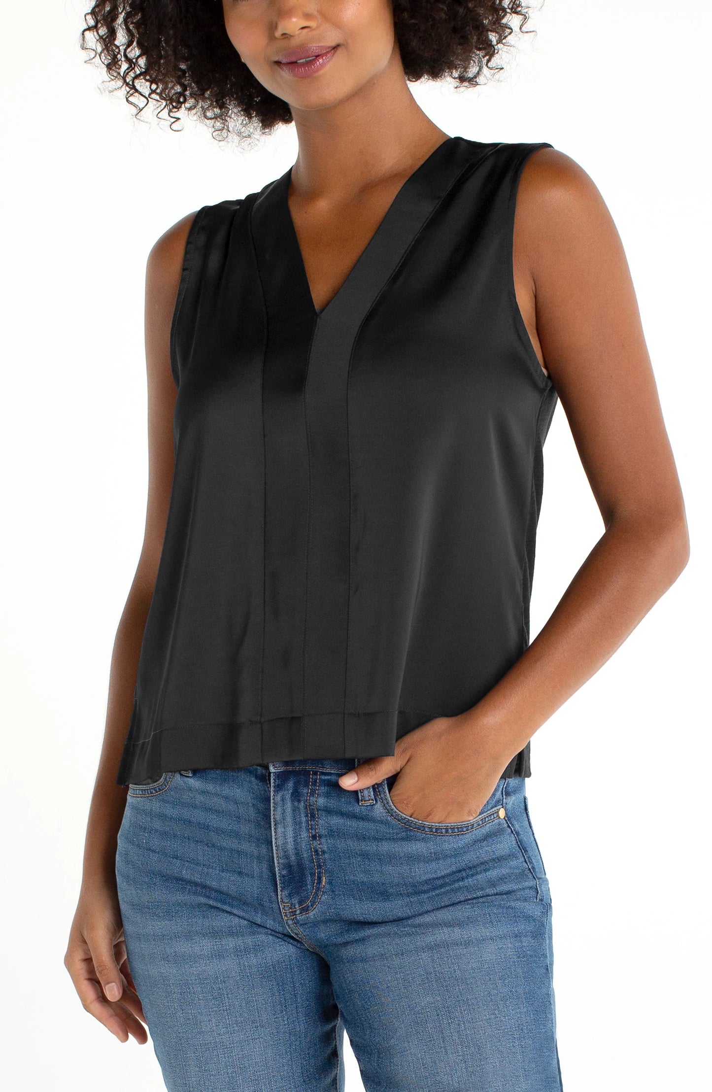 Liverpool Black Asym Tank
