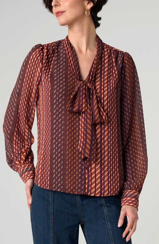 Liverpool Tie Blouse