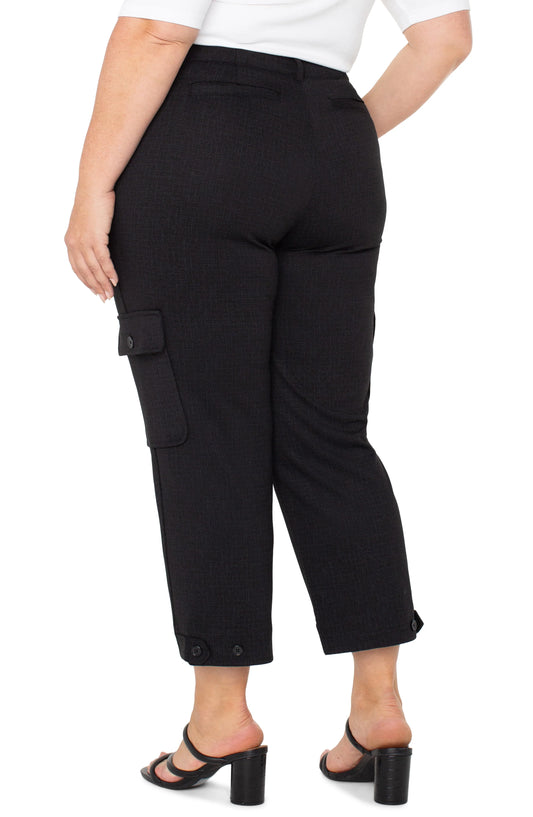 Liverpool Plus Cargo Black Pant