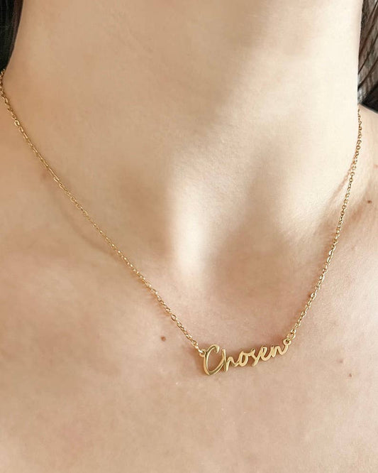 Chosen Word Necklace