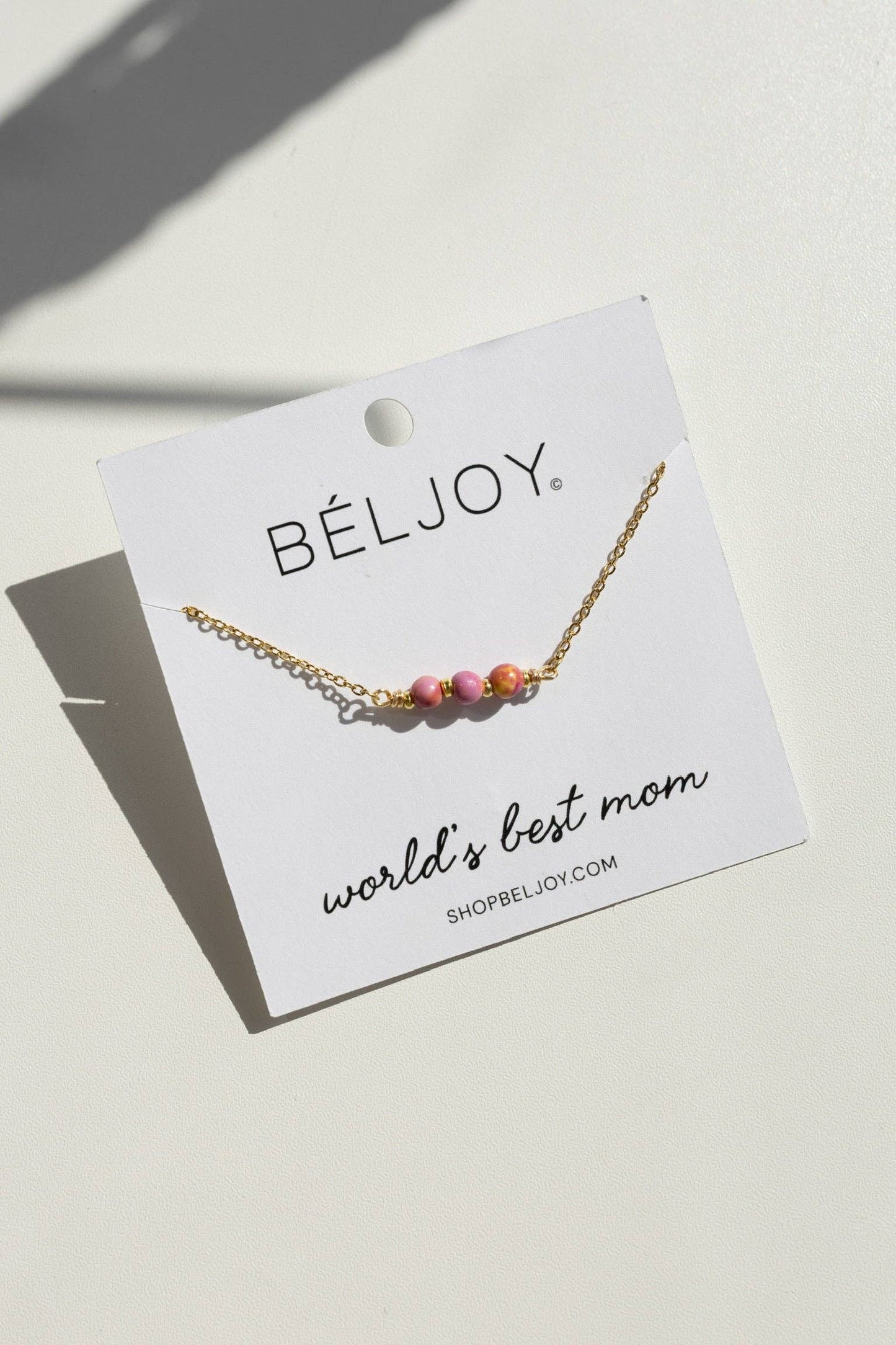 World's Best Mom - Gift Necklace