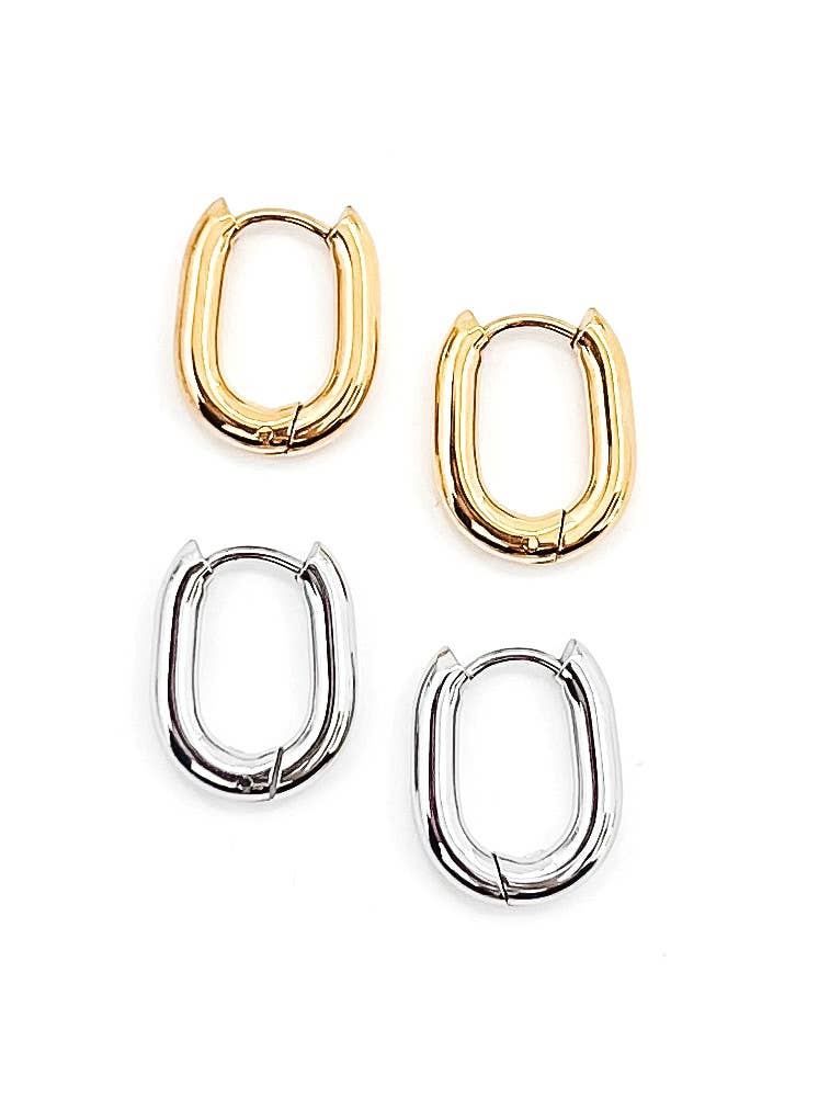 Elisa Everyday Hoop Earrings