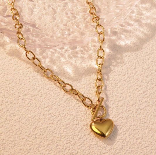 Megan Heart Necklace