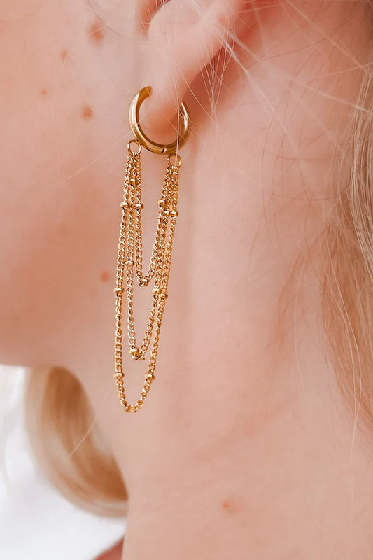 Chain Drop Earring