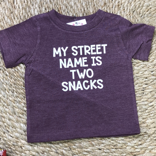 KIDS 2 Snack Tshirt